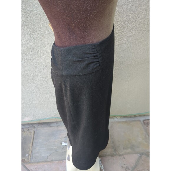 Classiques Entier Woman's Black Tiered Hem Skirt Size 8 - Picture 2 of 8